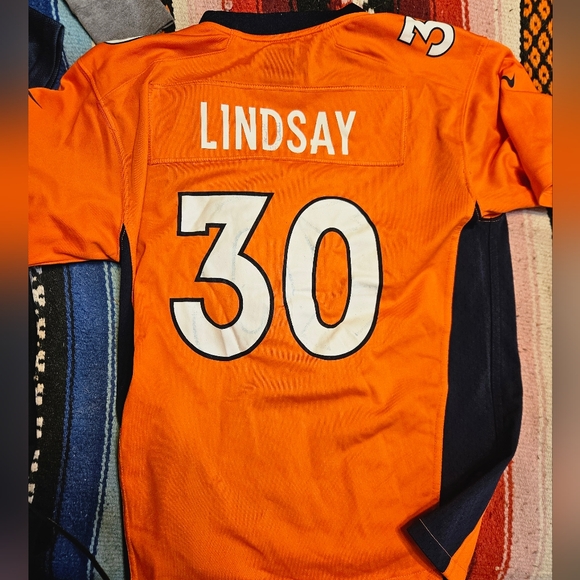 Youth Denver Broncos Jersey #30 Lindsay - Picture 2 of 4